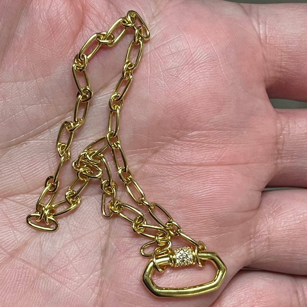 Kendra Scott Vermeil Bristol bracelet size large